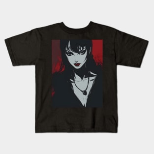 Soul-Shaking Despair: Unleashing Devilman CryBaby's Dark Fantasy Kids T-Shirt